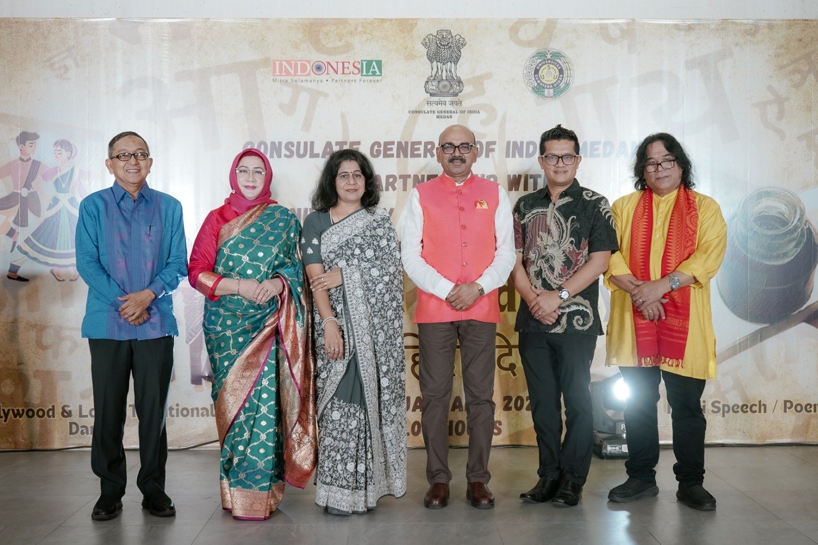 Konjen India di Medan Rayakan Hari Hindi Sedunia 2026 Bekerja Sama dengan USU